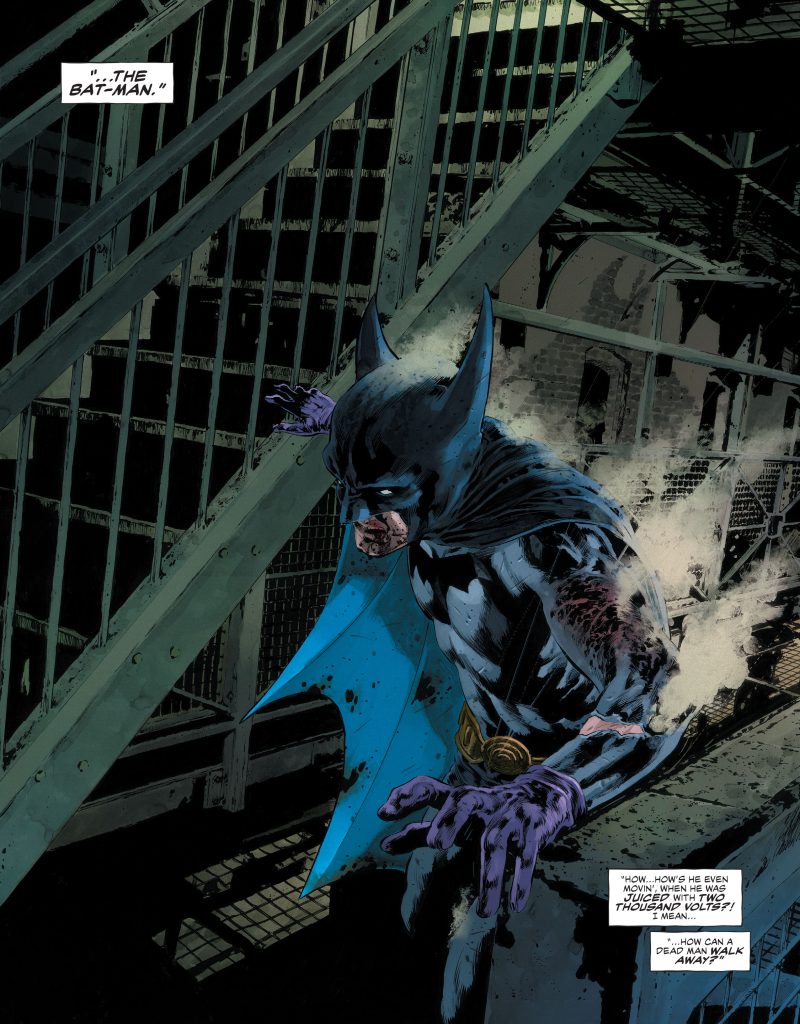 The Bat-Man: First Knight #2 by Dan Jurgens & Mike Perkins (Image courtesy of DC Comics)